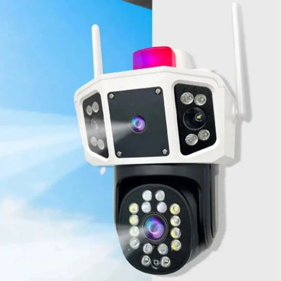 Вулична WiFi камера 4Мп з двома об'єктивами XPRO YC101 (234574568_1345) | Зображення 1