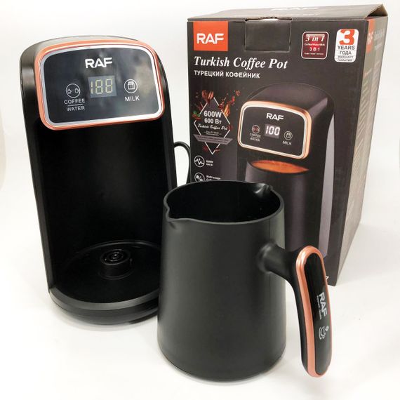 Електрична турка 0.5 л RAF, Турка для приготування кави, Електротурка для кави Турки GL-41 | Зображення 1