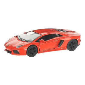Автомодель легковая LAMBORGHINI AVENTADOR LP 700-4, 5'' KT5355W, 1:38 Оранжевый