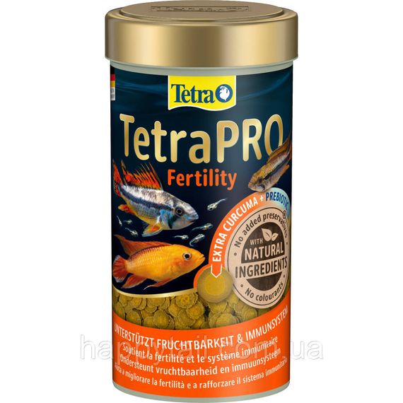 Корм для акваріумних риб TetraPRO Fertility преміум чипси для імунітету та розмноження 250 мл | Зображення 2