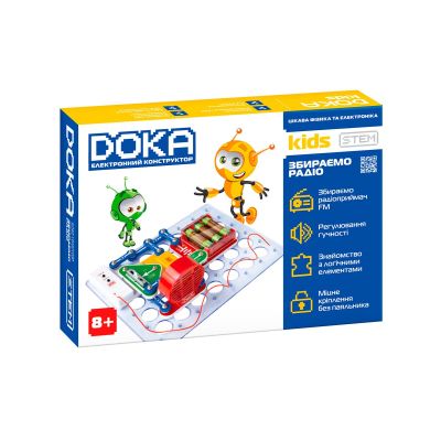 Конструктор DOKA электронный Собираем радио (D70703) | Зображення 6