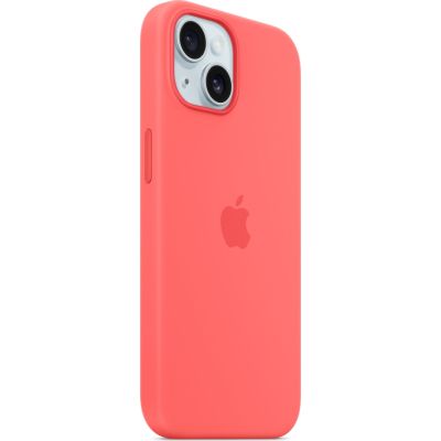 Чехол для мобильного телефона Apple iPhone 15 Silicone Case with MagSafe Guava (MT0V3ZM/A) | Зображення 5