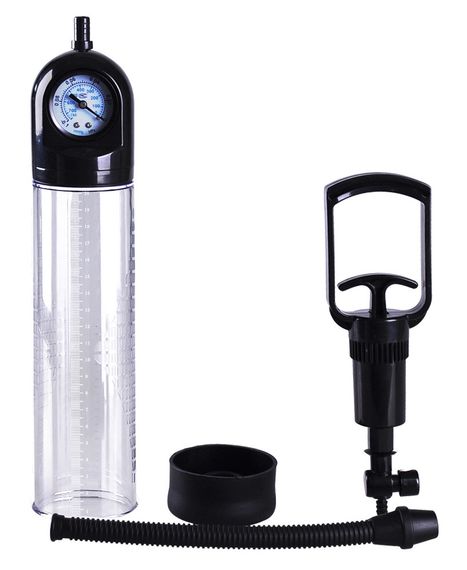 Вакуумна помпа з манометром CANWIN Penis Pump Men Powerup - P928 Sex Aura | Зображення 2