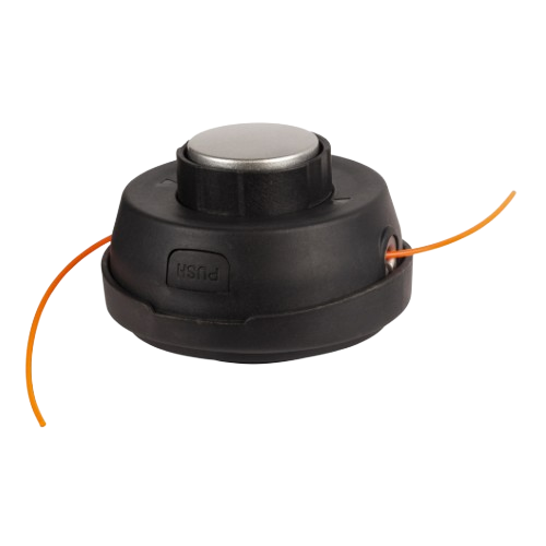 Катушка до садового тримера полуавтоматична M10*1,25мм металева кнопка, підшипник SIGMA