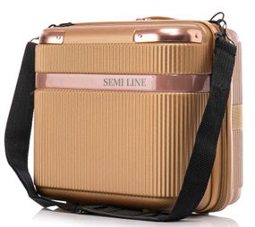 Бьюті-кейс Semi Line 16L Gold (T5667-1) (DAS302653)
