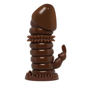 Рельєфна насадка Babydoll Універсальний. Коричневий 016008