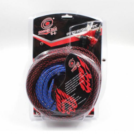 Набір проводів AWG/RCA для встановлення саббуфера KIT 10GA/C011 NF-86 | Зображення 4