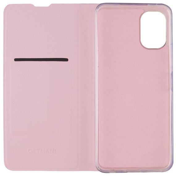Шкіряний чохол-книжка GETMAN Elegant (PU) для TECNO Spark 9 Pro (KH7n) Рожевий | Зображення 2