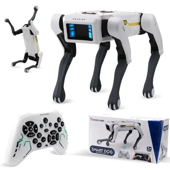 Інтерактивний робот-собака, пульта, на акумуляторі, Smart Dog / Собака робот на радіокеруванні