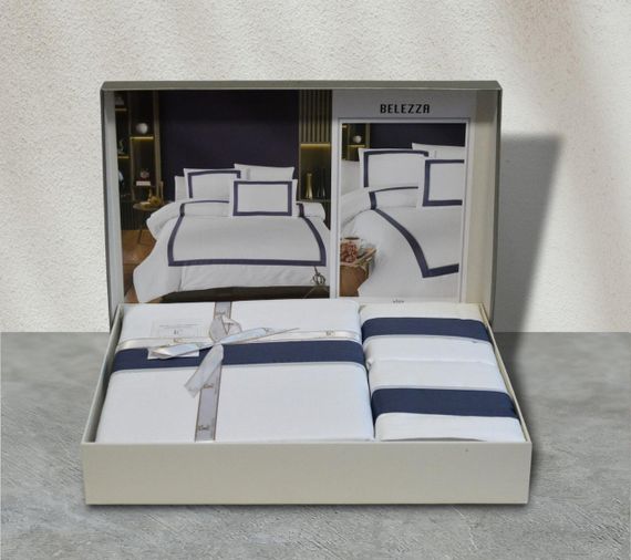 Постельное белье First Choice Deluxe Satin 200х220 Belezza White | Зображення 5