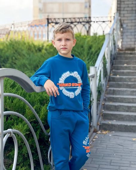 Костюм для хлопчика Носи своє 134 Бірюзовий (p-2864-135744) | Зображення 3
