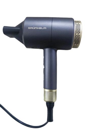 Професійний фен для сушіння волосся Grunhelm GHD-596G 1800 Вт дорожний фен Синій | Зображення 3
