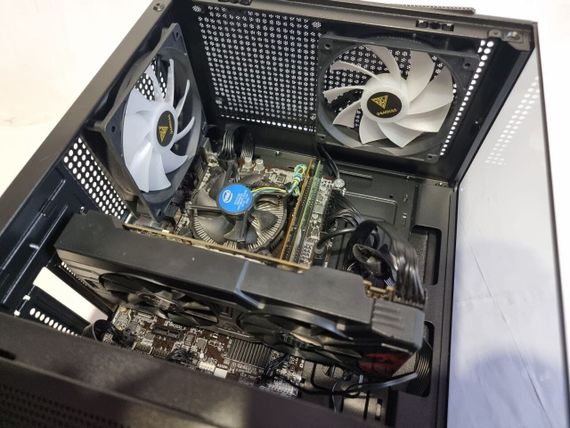 Ігровий ПК Gamdias Aura GC9M Elite Tower / Intel Core i5-6500 (4 ядра по 3.2 - 3.6 GHz) / 16 GB DDR4 / 480 GB SSD / AMD Radeon RX 470, 4 GB GDDR5, 256-bit / 550W б/в | Зображення 9