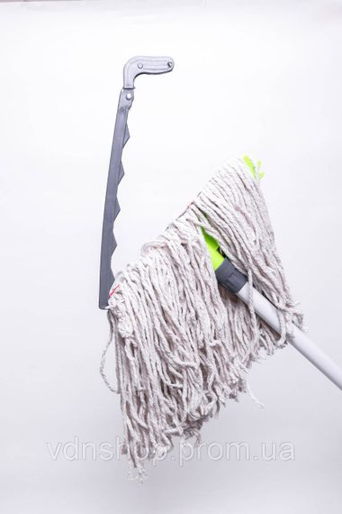 Швабра веревочная для мытья пола универсальная палубная швабра для уборки Салатовый HP-35015-31 | Зображення 1