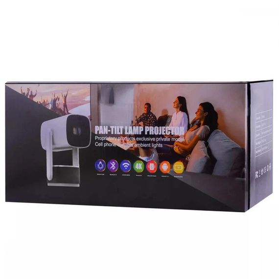 Проектор 4k Android K2 with battery 5200 mAh White | Зображення 5