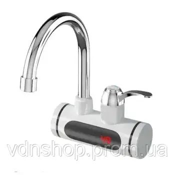 Бокове Проточний водонагрівач з LCD екраном , водонагрівач, кран