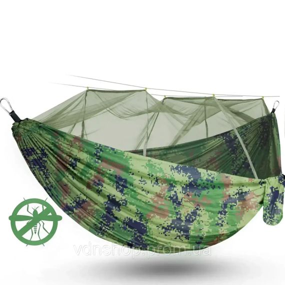 Гамак-спальний мішок GMSK-02 москітна сітка  260*140см | Зображення 3