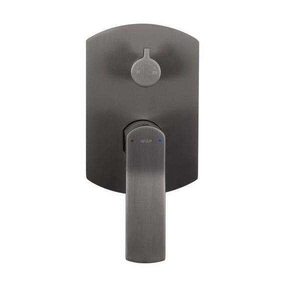 Душова система універсальна Qtap Slavonice прихованого монтажу на два споживача QTSLA113GMB45899 Gunmetal Black PVD | Зображення 3