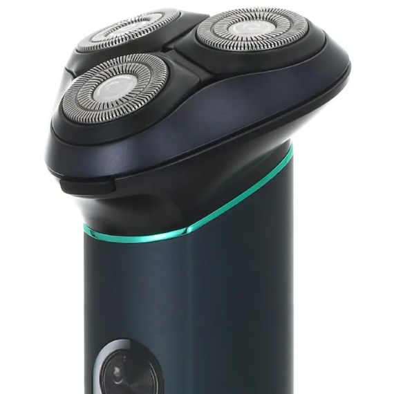Аккумуляторная электробритва водонепроницаемая, от USB, VGR V-310, Черная / Беспроводная бритва электрическая | Зображення 3