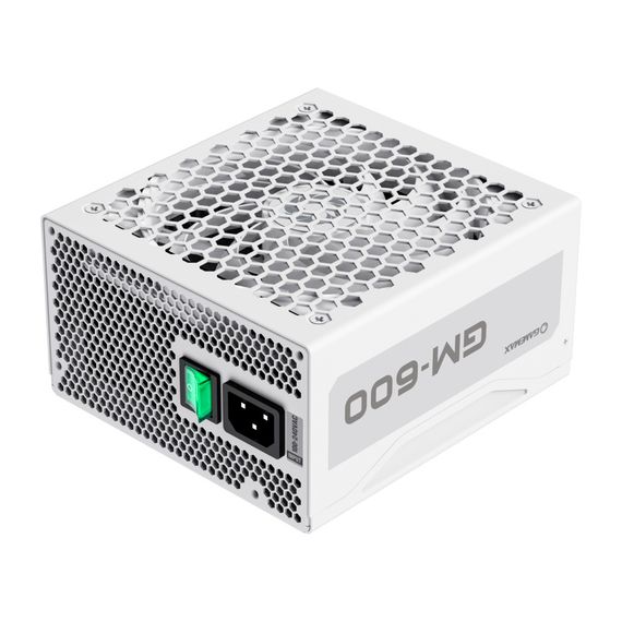 Блок живлення Gamemax 600W GM-600 Modular white (GM-600 Modular white) | Зображення 1
