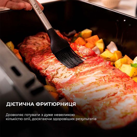 Електрогриль з антипригарним покриттям Crownberg CB-1081 23*14.5см (46594-Cb 1081_599) | Зображення 4