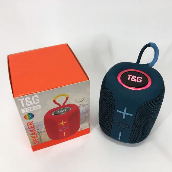Портативна колонка з підтримкою bluetooth TG658, Акумуляторна переносна колонка, Блютуз аудіо приймач SK-72 | Зображення 8