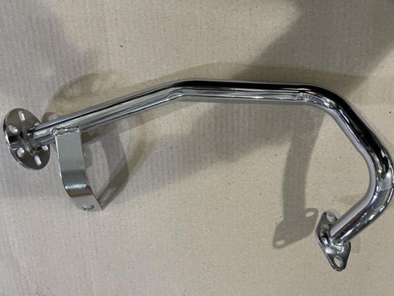 Колено глушителя тюнингового под крепеж   Ø48mm   4T GY6 50