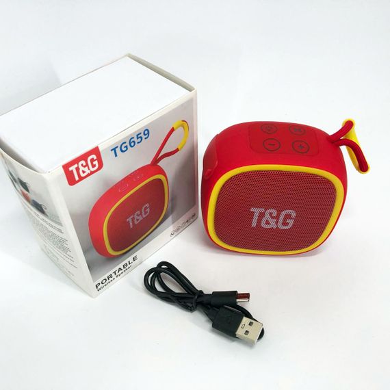 Колонка для любителів активного відпочинку TG659, Bluetooth колонка з хорошою батареєю IZ-68 | Зображення 3