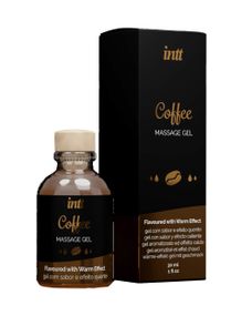 Массажный гель для интимных зон Intt Coffee (30 мл) разогревающий