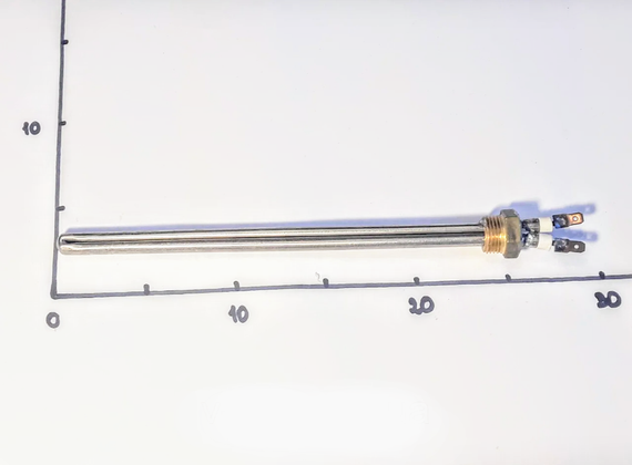 Тэн для радиатора 700W с резьбой 1/2" (Украина) | Зображення 1