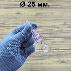 Стеклянная трубка Helix Compact Oil Pink