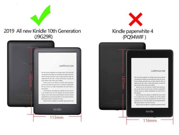 Обкладинка Primolux для електронної книги Amazon Kindle All-new 10th Gen. 2019 (J9G29R) Slim - Dark Blue | Зображення 5