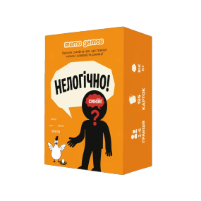 Настольная игра НЕЛОГИЧНО! Тренерует мозг и скорость реакции