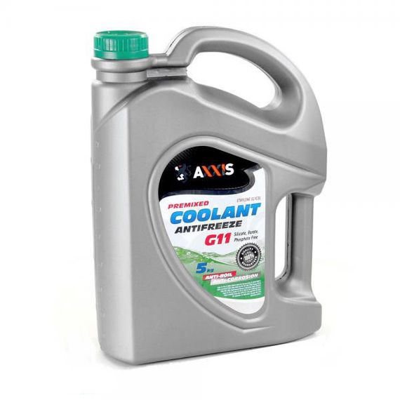 Антифриз AXXIS G11 Coolant 48021029825 GREEN 5 кг