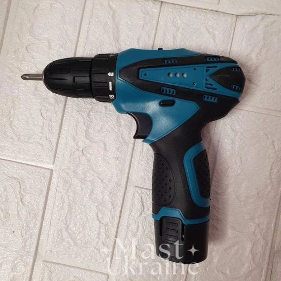 Акумуляторний шуруповерт 12V з набором інструментів, 18 режимів, 1 акумулятор, кейс для транспортування | Зображення 8