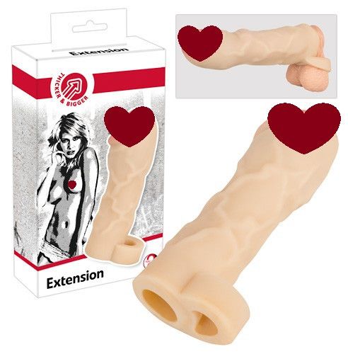 Насадка на член подовжувальна — T&B Extension Sex Aura