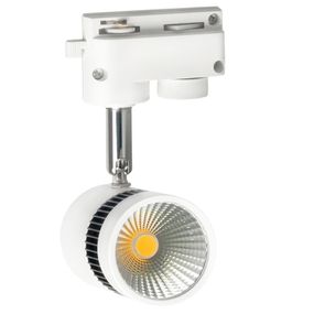 Светильник трековый поворотный LED KW-56/7W WW WH/BK