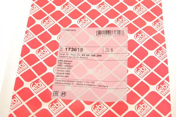 Датчик ABS передній Renault Clio II Kangoo Twingo 1.2-2.0 16V 02- 173619 | Зображення 6