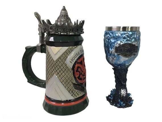 Подарунковий набір Гуртка Game Of Thrones House Targaryen Fire And Blood Гра Престолів і Келих | Зображення 1