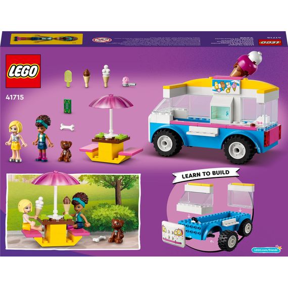 Конструктор LEGO Friends Фургон із морозивом 84 деталі (41715) | Зображення 9
