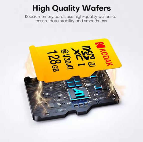 Картка пам'яті Kodak Ultra, карта Micro SD Class 10, 128GB. | Зображення 3