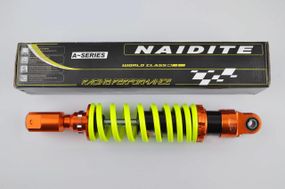 Амортизатор   GY6   350mm, тюнинговый   (оранжево-лимонный)   NDT