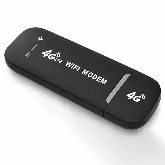 4G модем AND 5559 чорний • USB Wi-Fi роутер 4G LTE Plug and Play до 150 Мбіт/с для дому, дачі та поїздок | Зображення 5