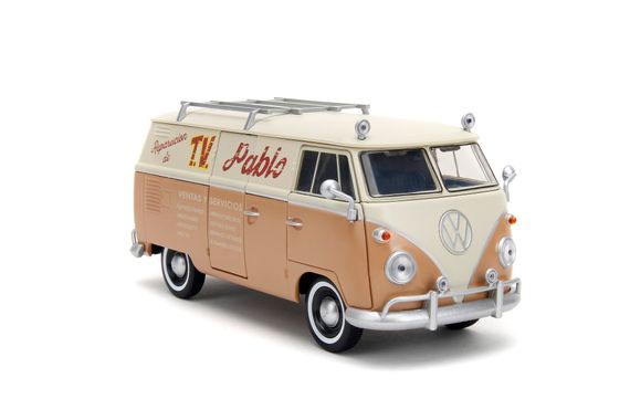 Машинка Volkswagen Трансформеры Виллджек с фигуркой логотипа массштаб 1:24