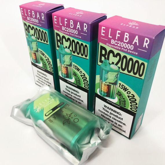 Elf Bar BC20000 смак М'ята перцева (Peppermint)