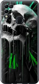 Чехол на Infinix Hot 11 Play Череп-часы "4100u-2756-17620"
