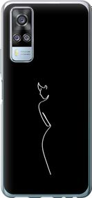 Чехол на Vivo Y51 2020 Силуэт1 "4590u-2241-17620"