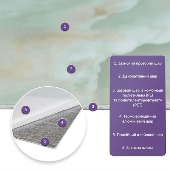 Самоклеюча стінова PET плитка 600х300х2мм SW-00002322 | Зображення 1