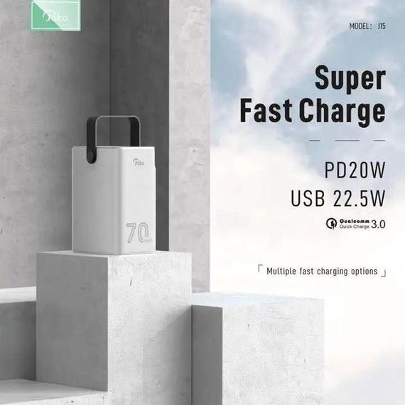 Power Bank JOCO J15 70000mAh 22.5W (47214-J15_1485) | Зображення 6