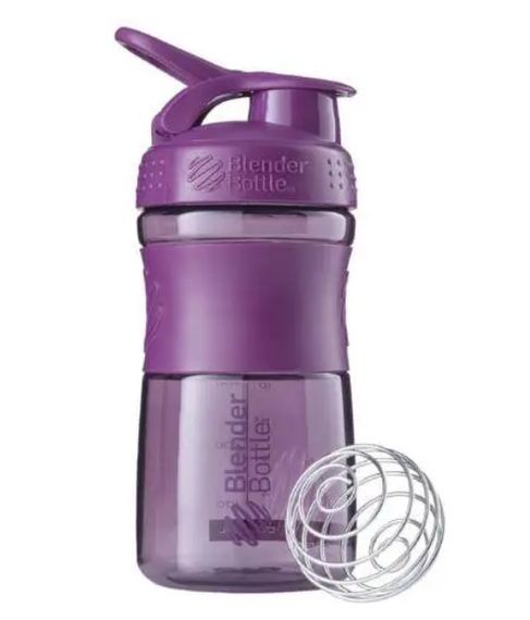 Шейкер спортивний BlenderBottle SportMixer Flip 20oz/590 мл Plum (SM 20oz Plum)